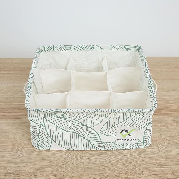 9 Grid Waterproof Cotton Linen Organizer (Pack of 2) - salesmania