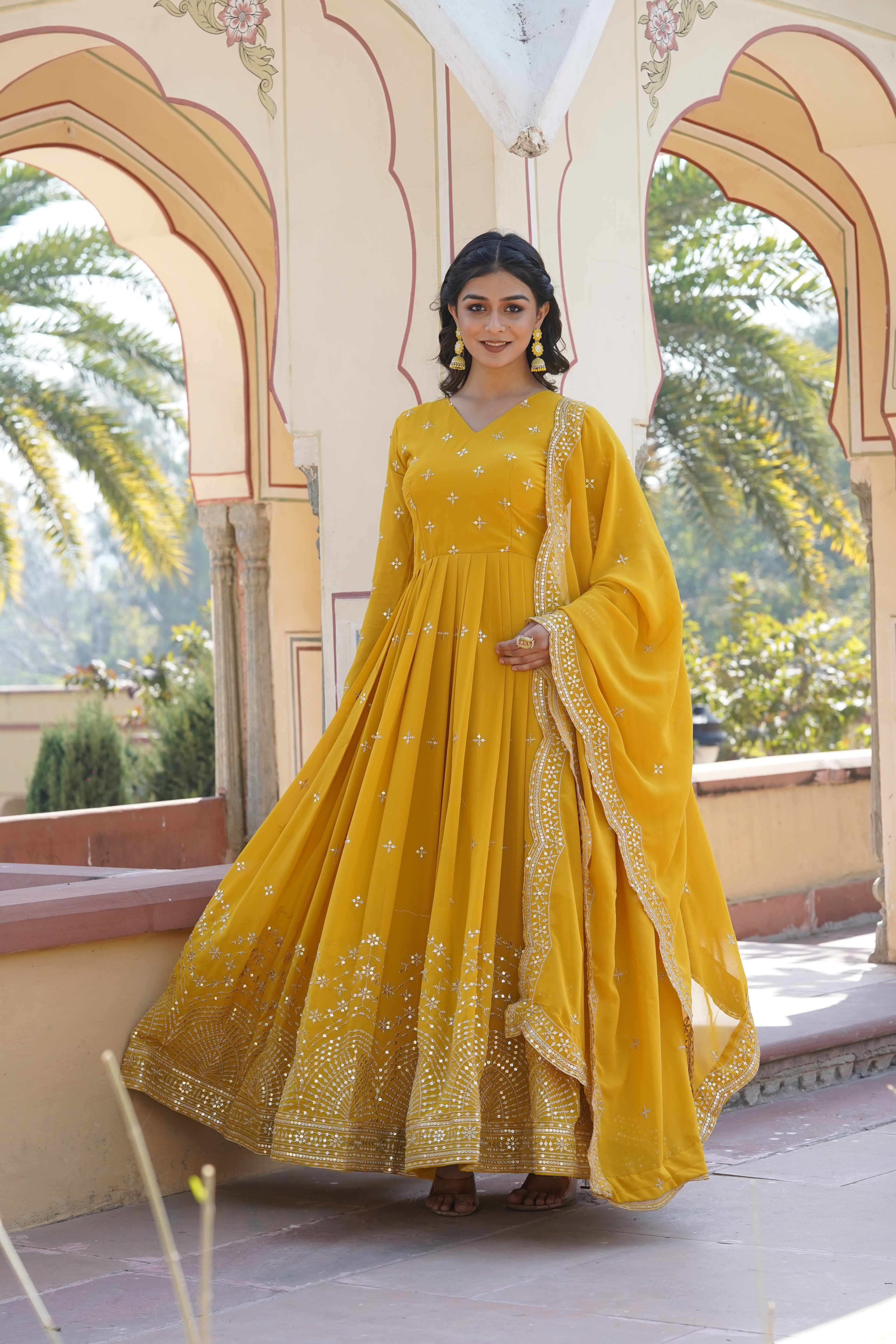 TILTON BEAUTIFUL STYLISH DESIGNER Gowns. WITH DUPATTA SET