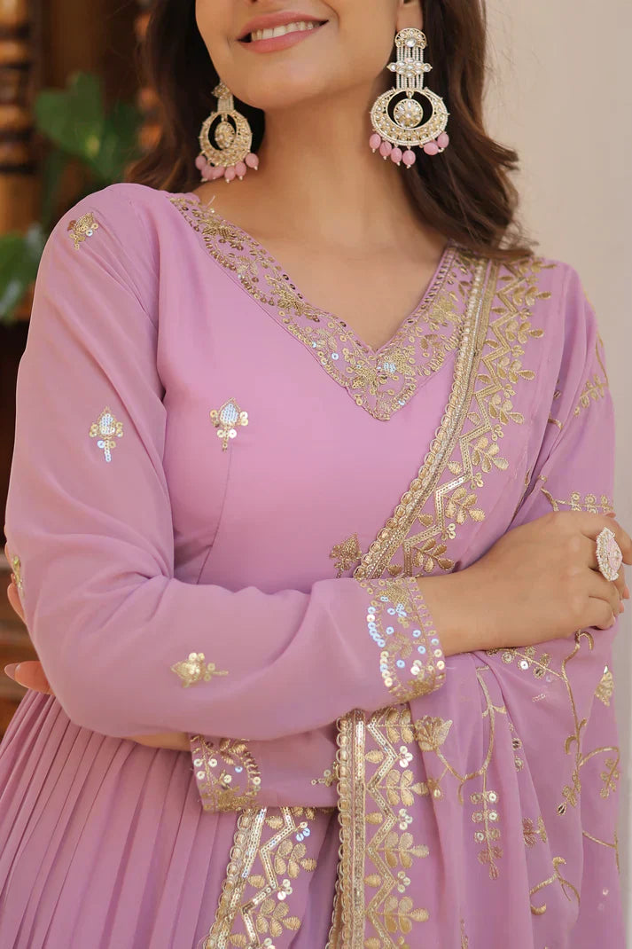 premium gown with dupattaPFAB115) (02)