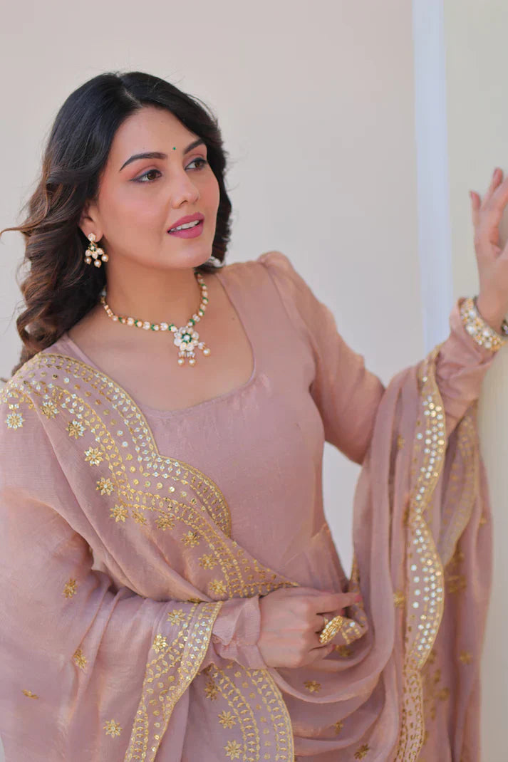 FENDY CHIFFON 12 KALI GOWN WITH EMBROIDERED DUPATTA PFAB169) (01)