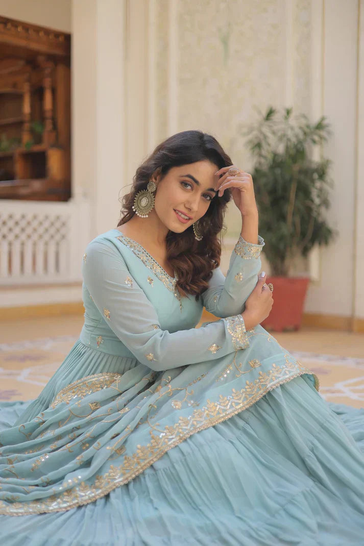 premium gown with dupattaPFAB115) (03)