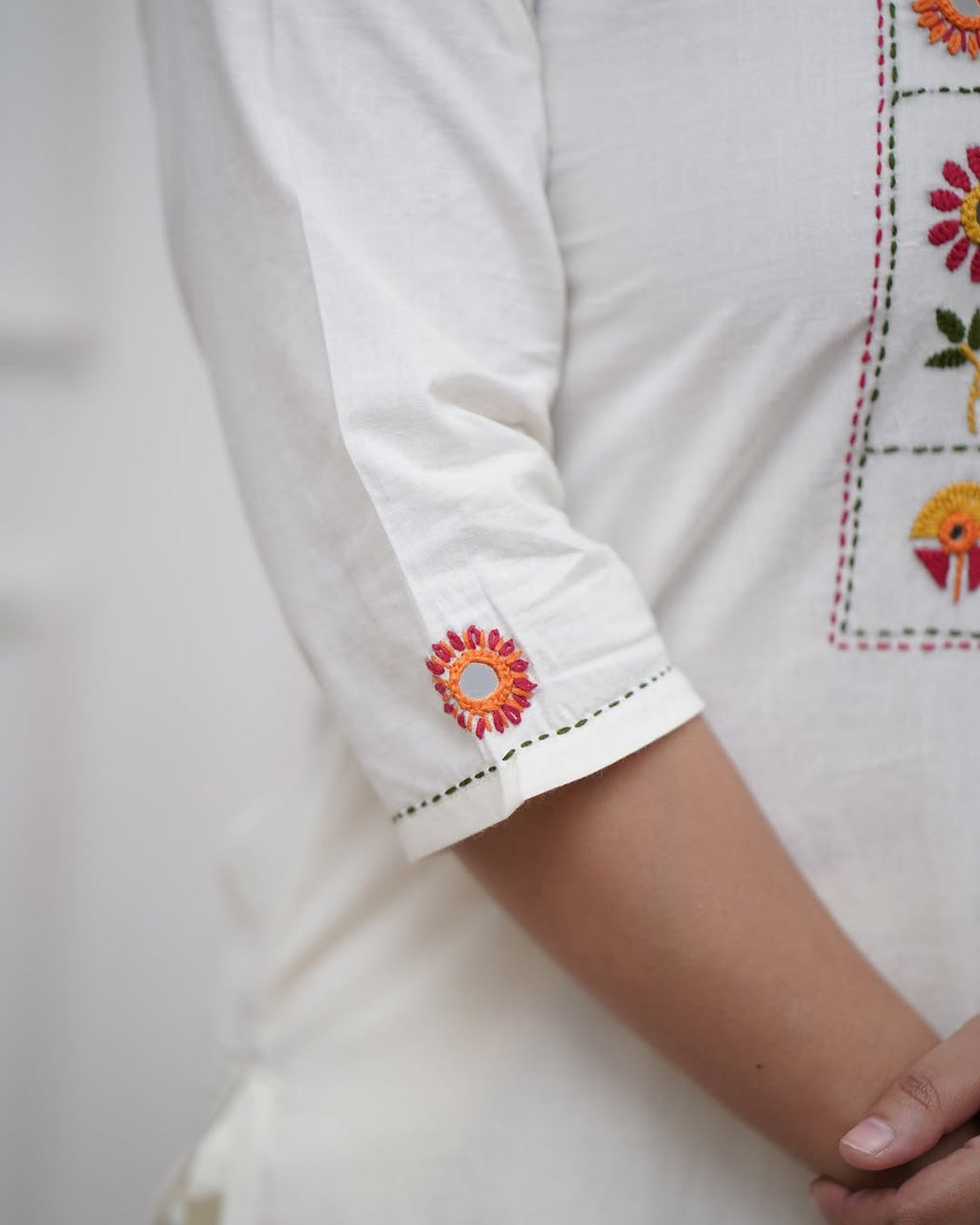 💃 BEAUTIFUL HEAVY COTTON KURTA PANT WITH DUPATTA SET 💃💃💃(PFAB171)