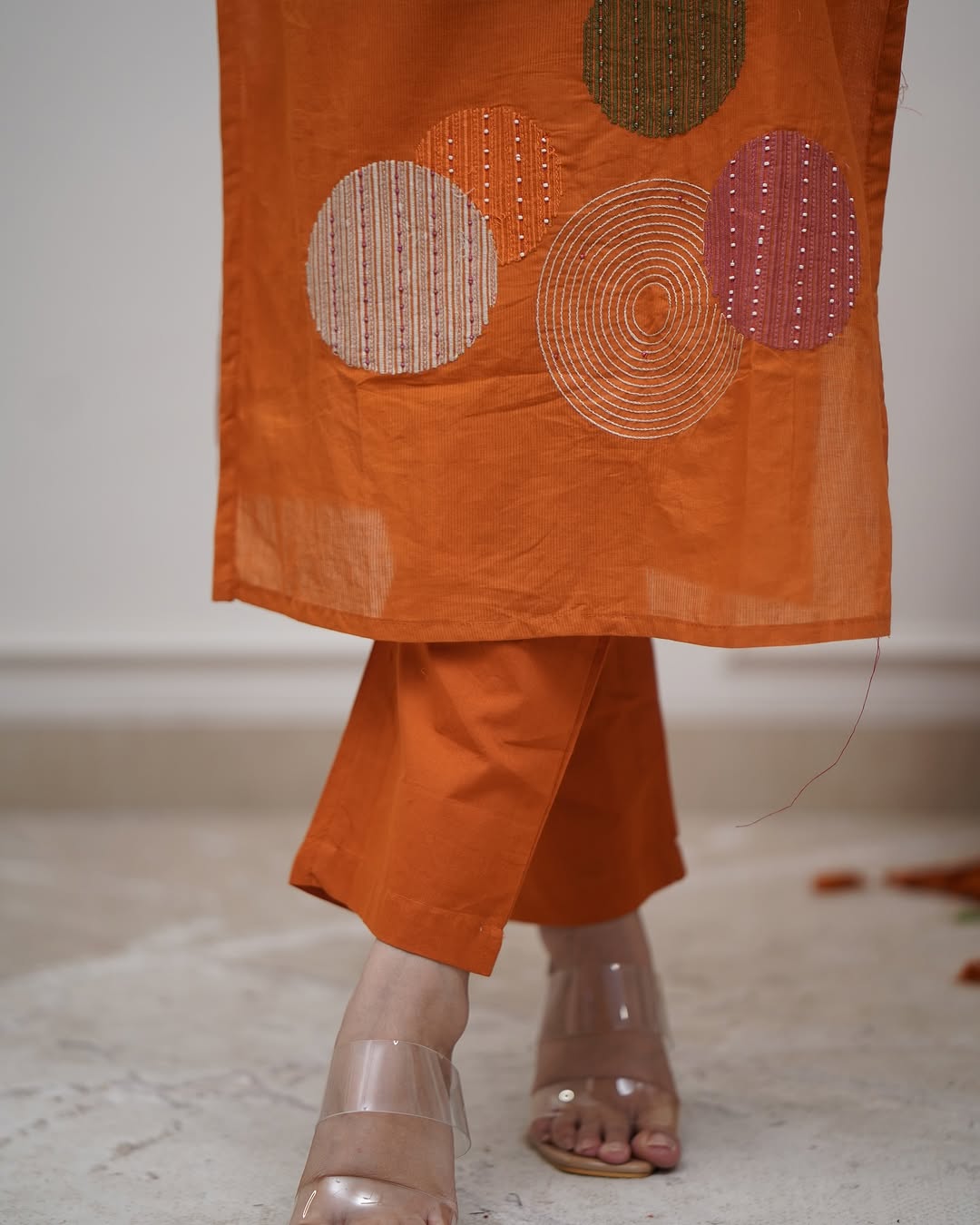 This Kurti,pant & dupatta set is perfect for the summer season(PFAB133)