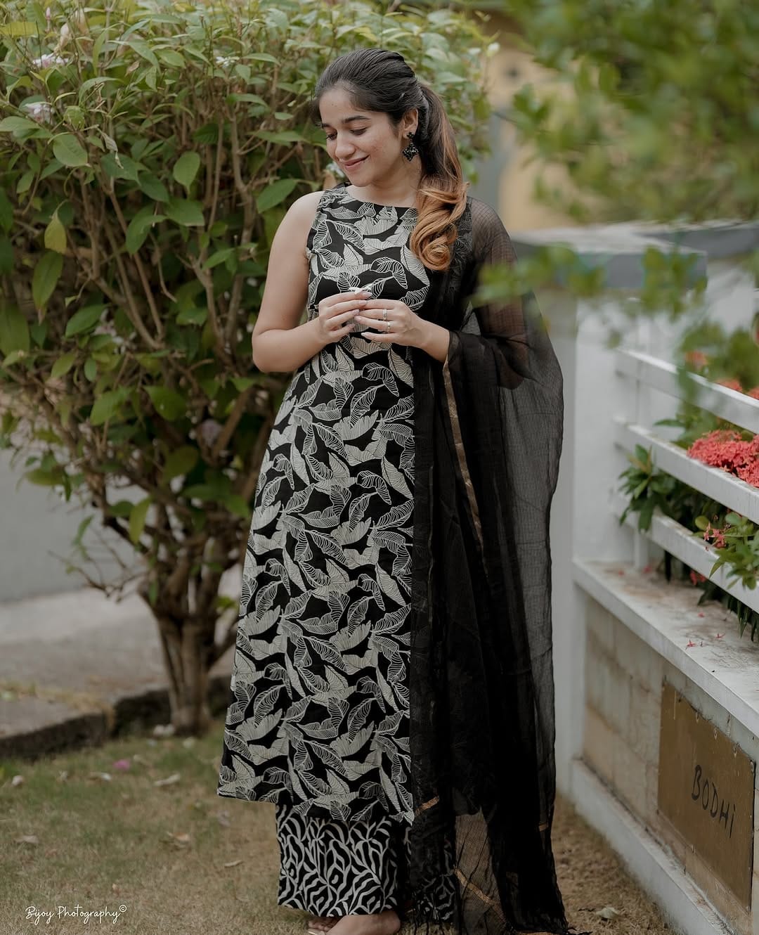 PURE COTTON PRINT A LINE KURTI WITH BOTH SIDES POCKETS SLEEVES (PFAB1450)