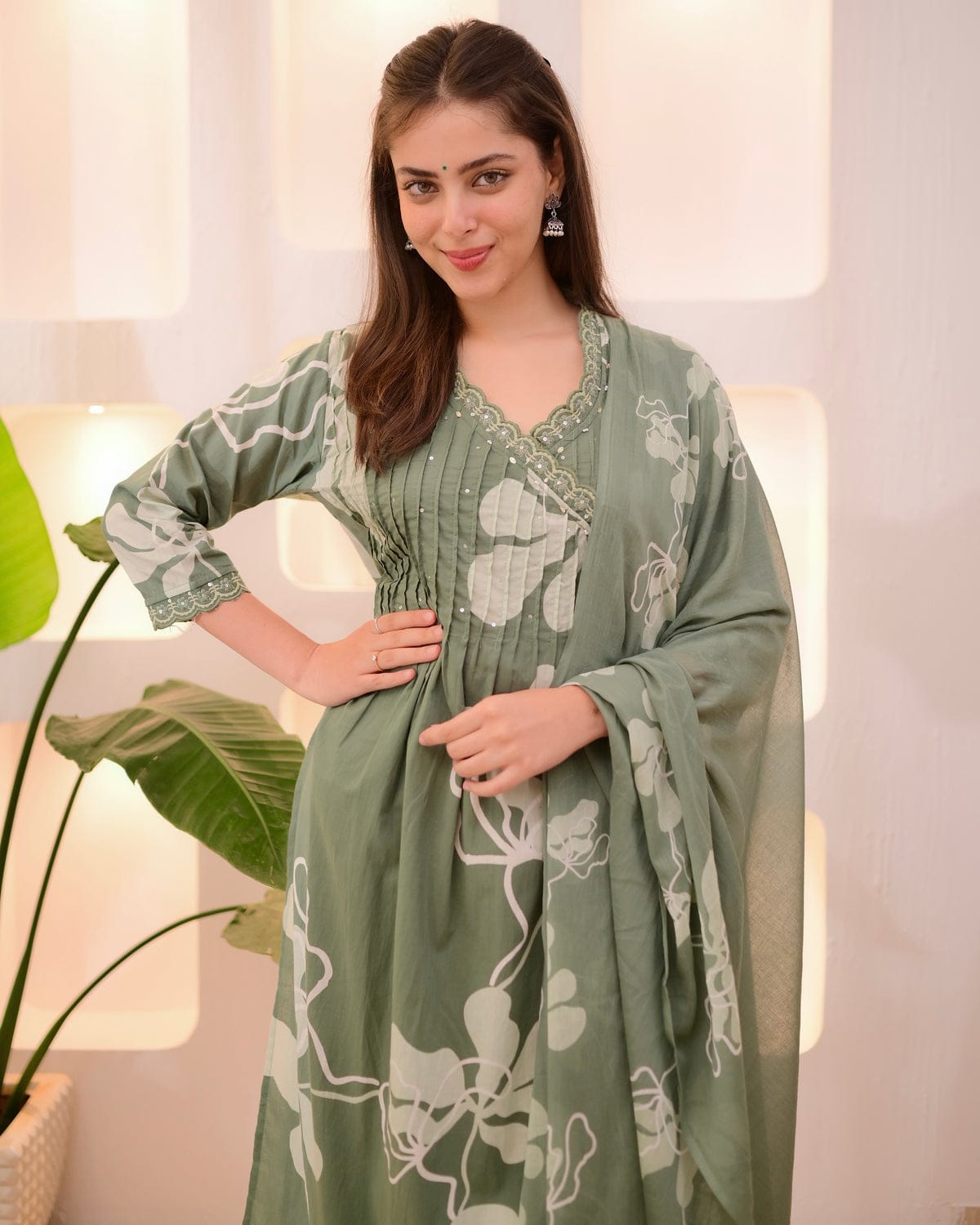 Designer Azrak taj cotton suit*(PFAB1479)