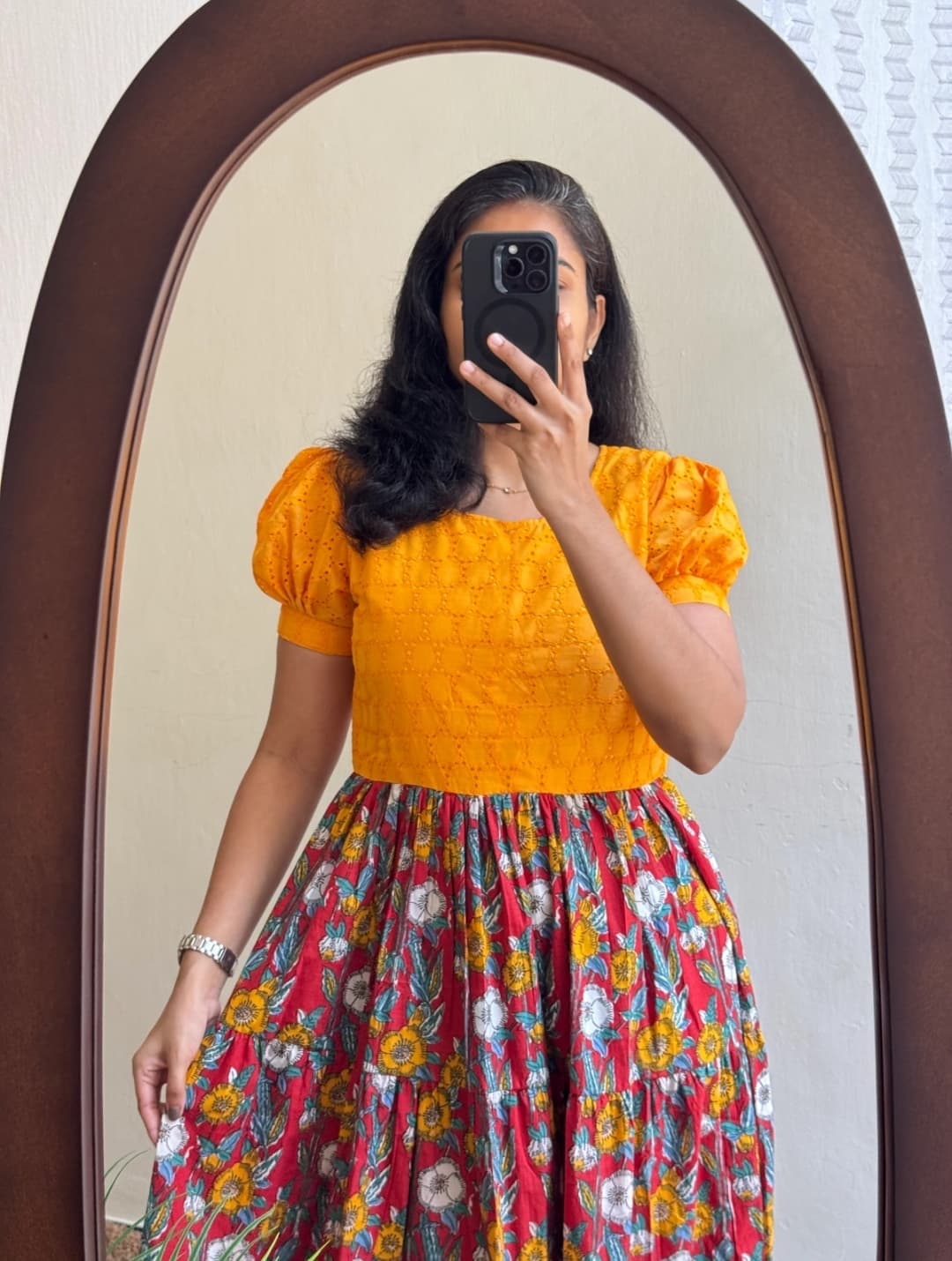 charm v2- Introducing Beautiful hakoba with pattern dress! (PFAB1157)