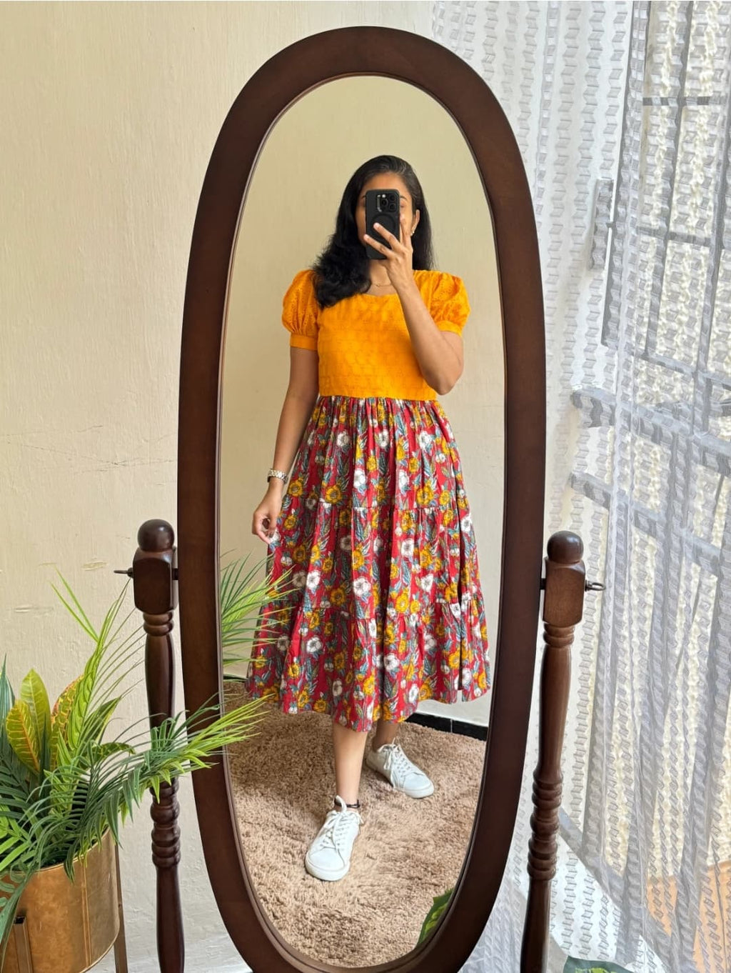 charm v2- Introducing Beautiful hakoba with pattern dress! (PFAB1157)