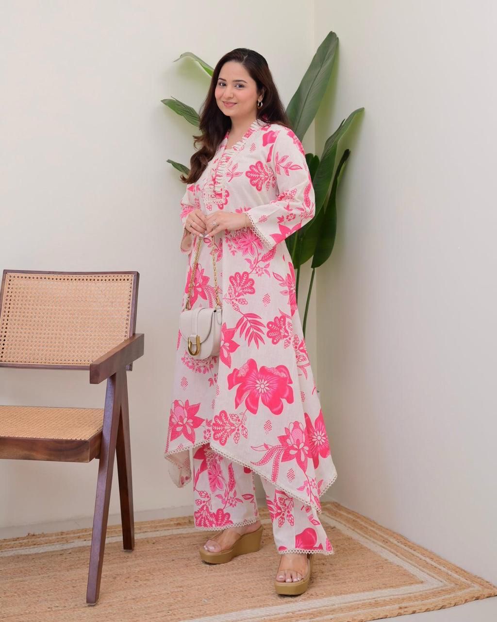 Everyday Wear Comfy Cotton Co-ords 🌸(PFAB1158)