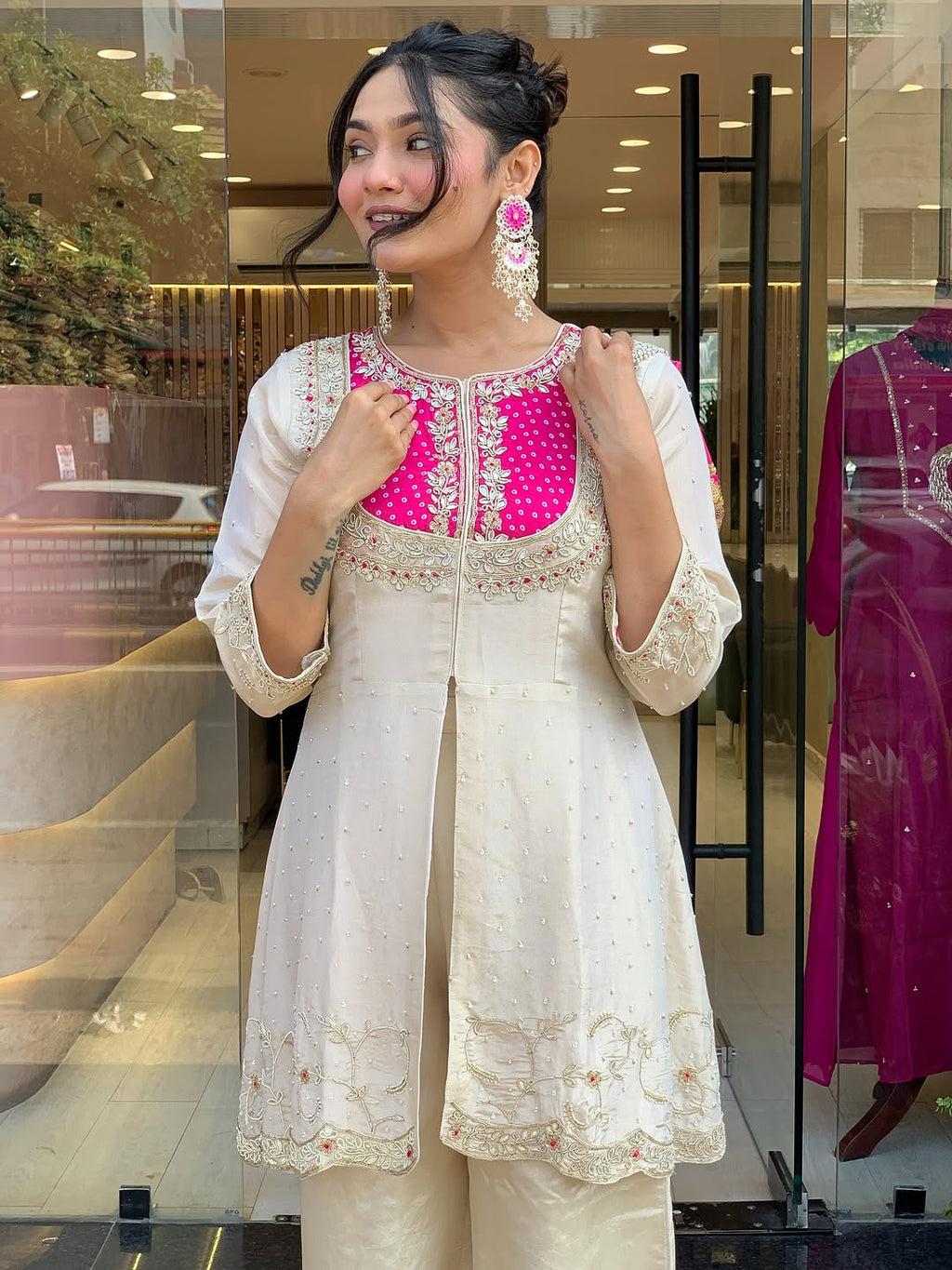 Roman-Silk  Coding Sequence Embroidered (PFAB1163)