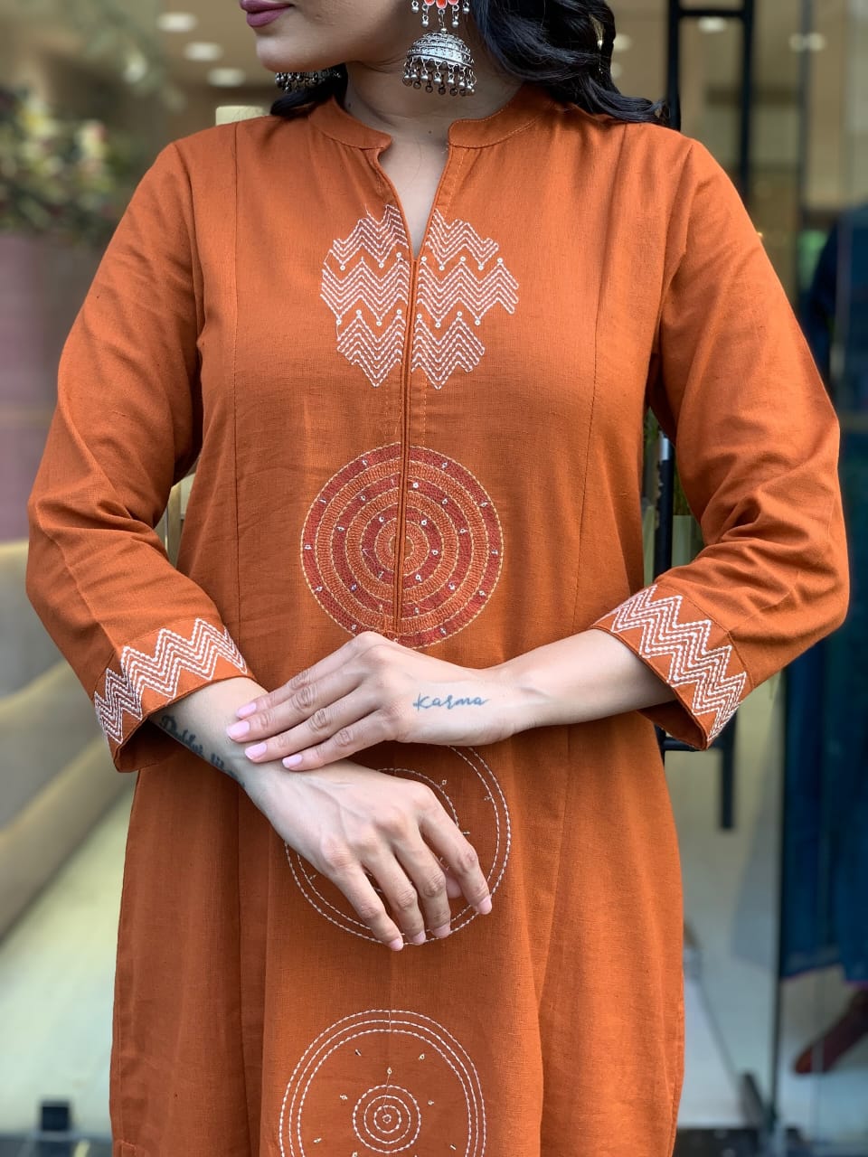 💥LAUNCHING COTTON KURTA PANT AND DUPATTA SET💥 (PFAB1488)