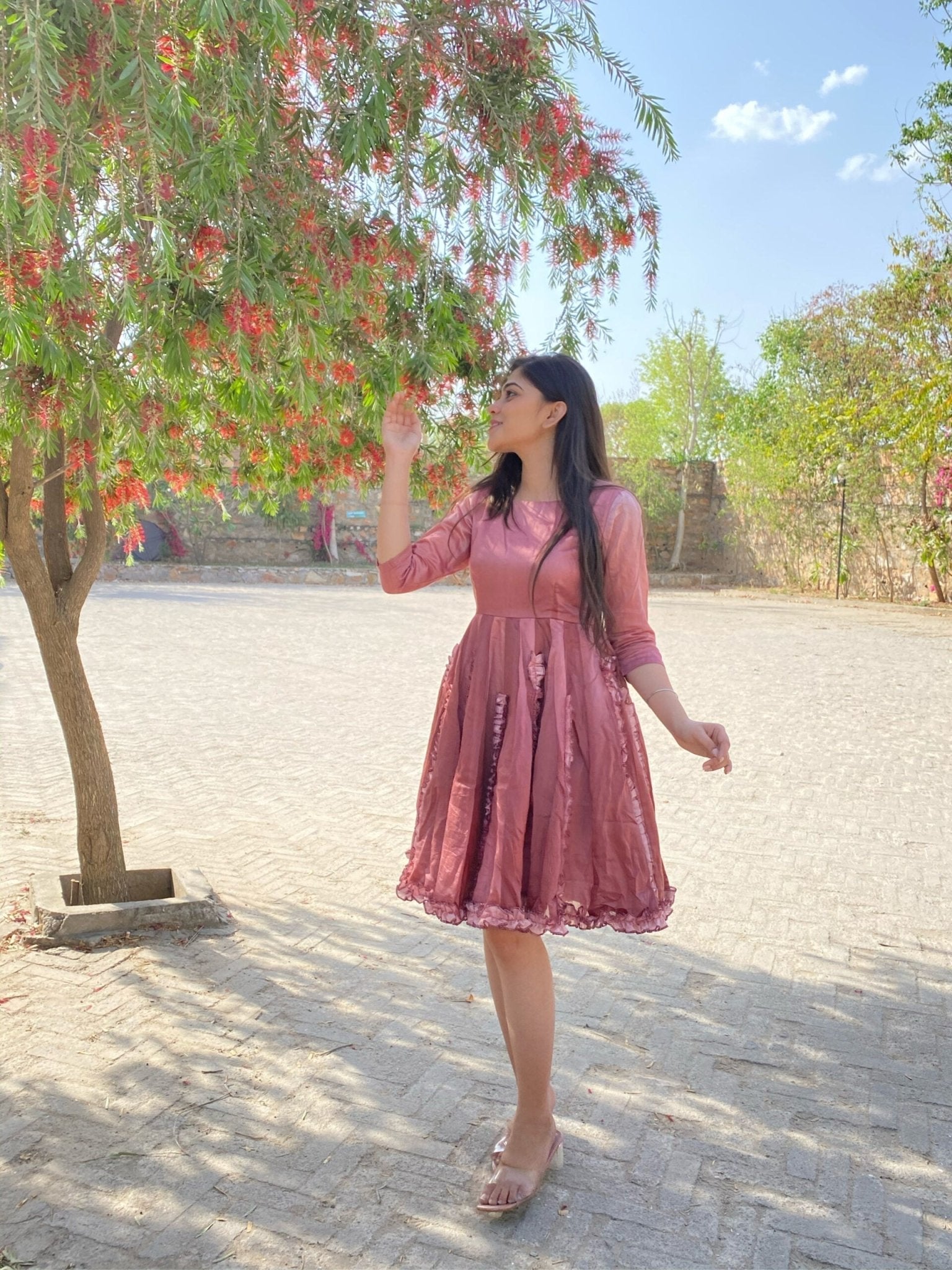 brown ombre dress - salesmania