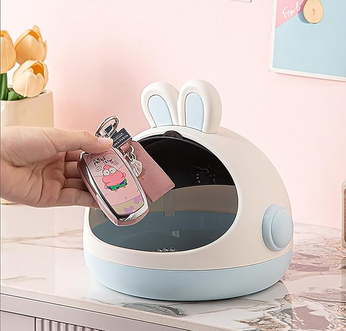 Bunny Desktop Organizer – Multi - Purpose Storage Box - salesmania