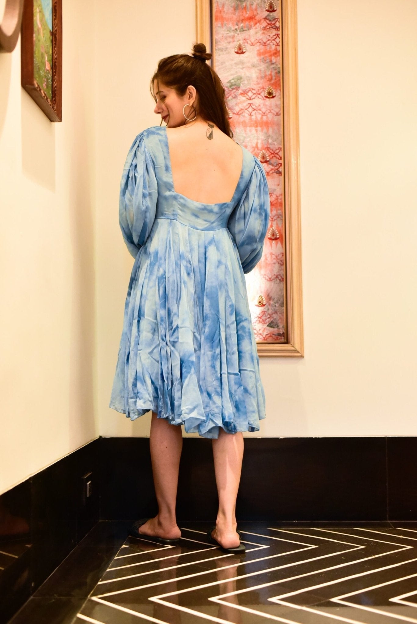 Charlotte tie dye dress - salesmania