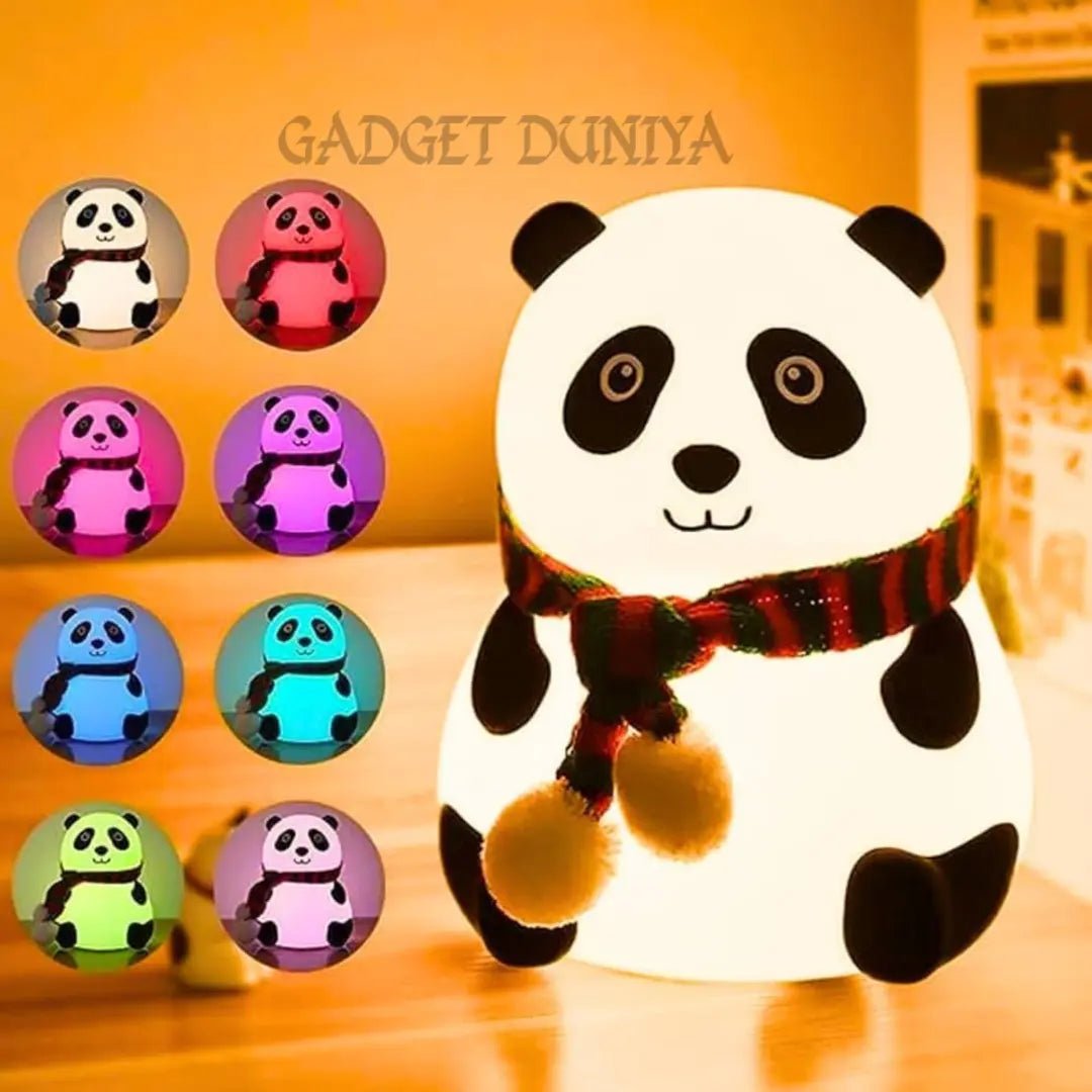 Cute Panda Silicon Lamp - salesmania