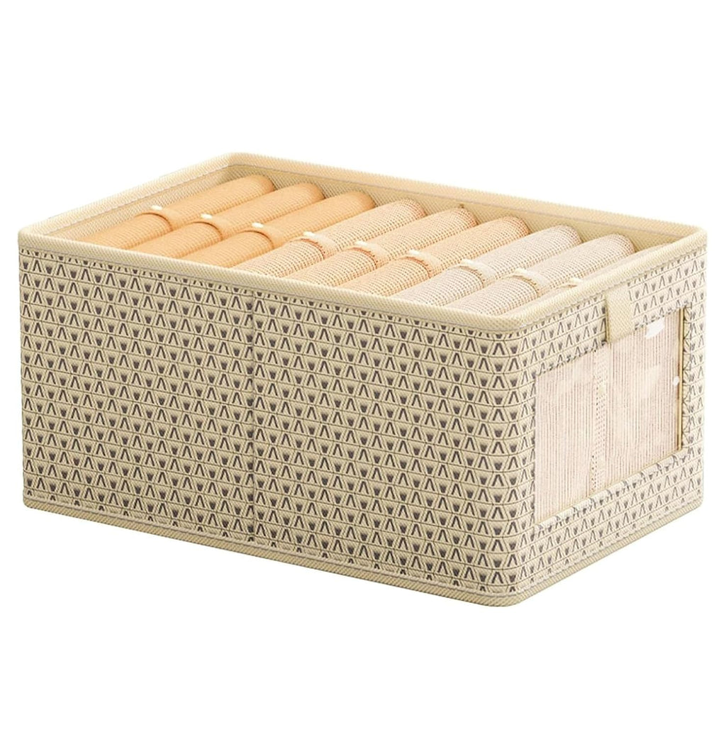 Durable and Versatile Closet Organizers - Beige Print - salesmania