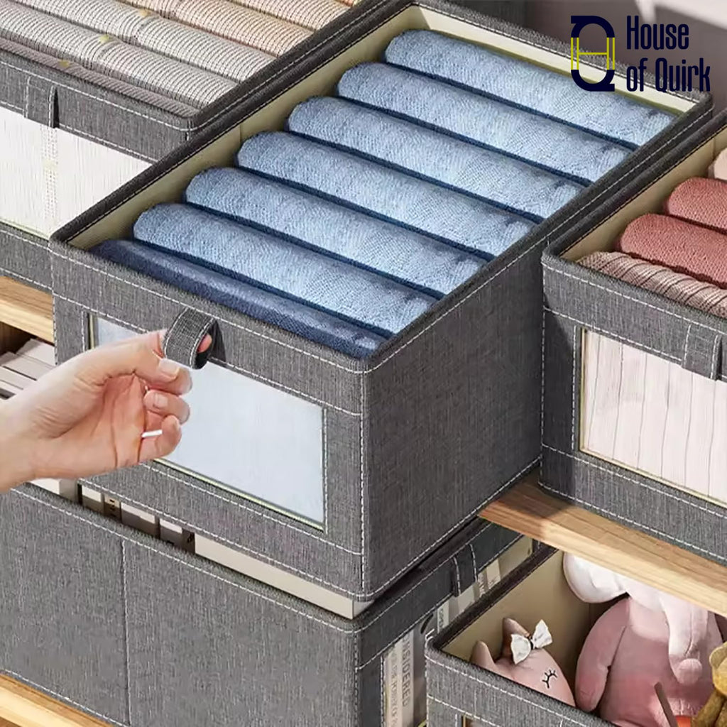 Durable and Versatile Closet Organizers - Beige Print - salesmania