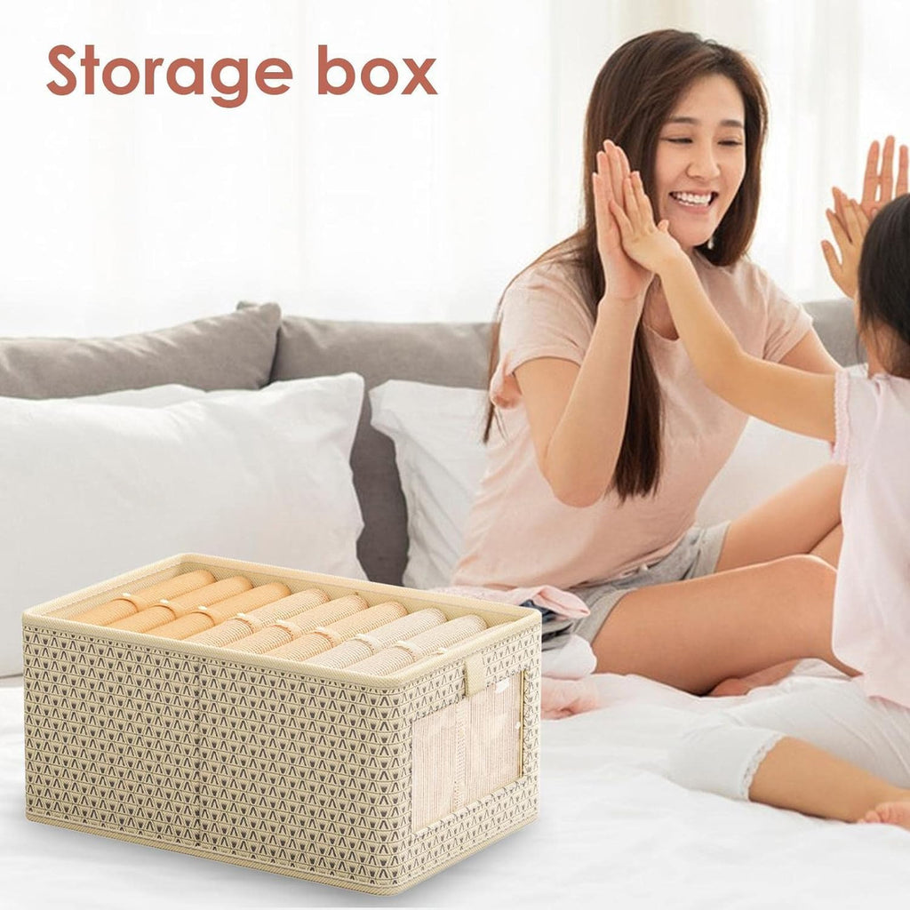 Durable and Versatile Closet Organizers - Beige Print - salesmania