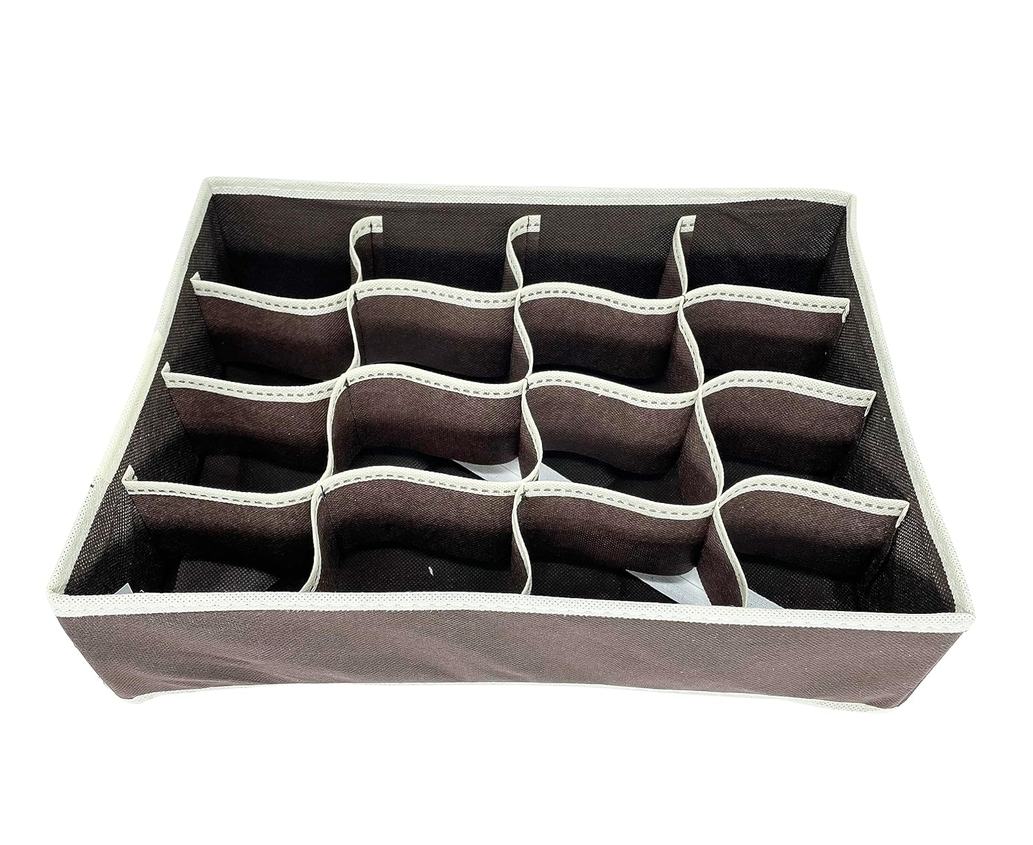 Fabric Utensils Storage Box Set Of 4 (3 Box + 1 Slot Organizer) - salesmania