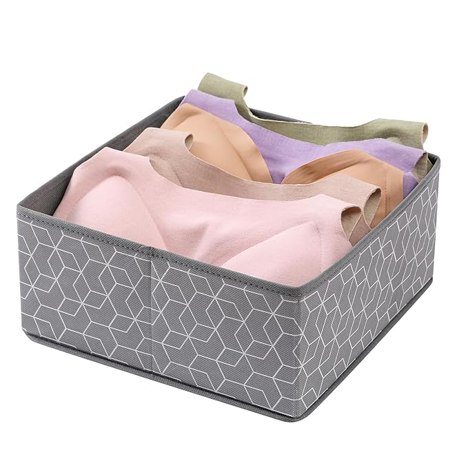 Foldable Cloth Storage Box Drawer Organizer Set of 8 - salesmania