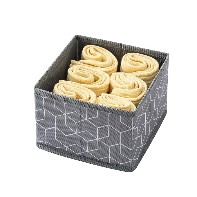 Foldable Cloth Storage Box Drawer Organizer Set of 8 - salesmania