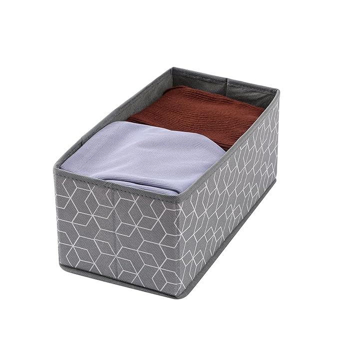 Foldable Cloth Storage Box Drawer Organizer Set of 8 - salesmania