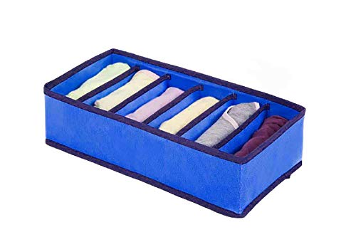 Foldable Storage Box Drawer Divider Organizer Set of 4 - salesmania