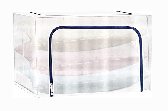 Foldable Transparent Storage Bags for Clothes (110L) - salesmania