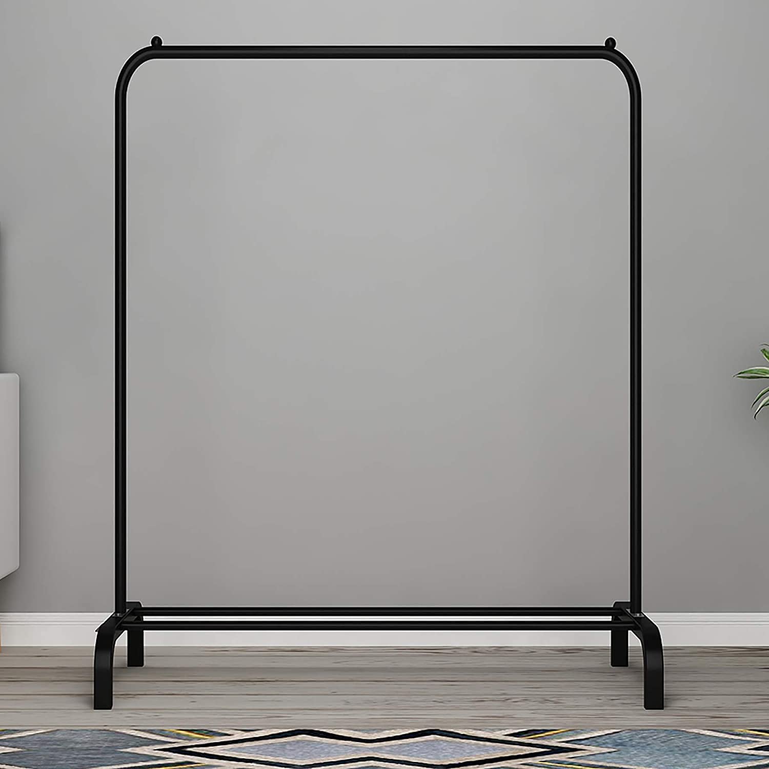 Garment Rack Freestanding Hanger Single Pole (110cm) - salesmania