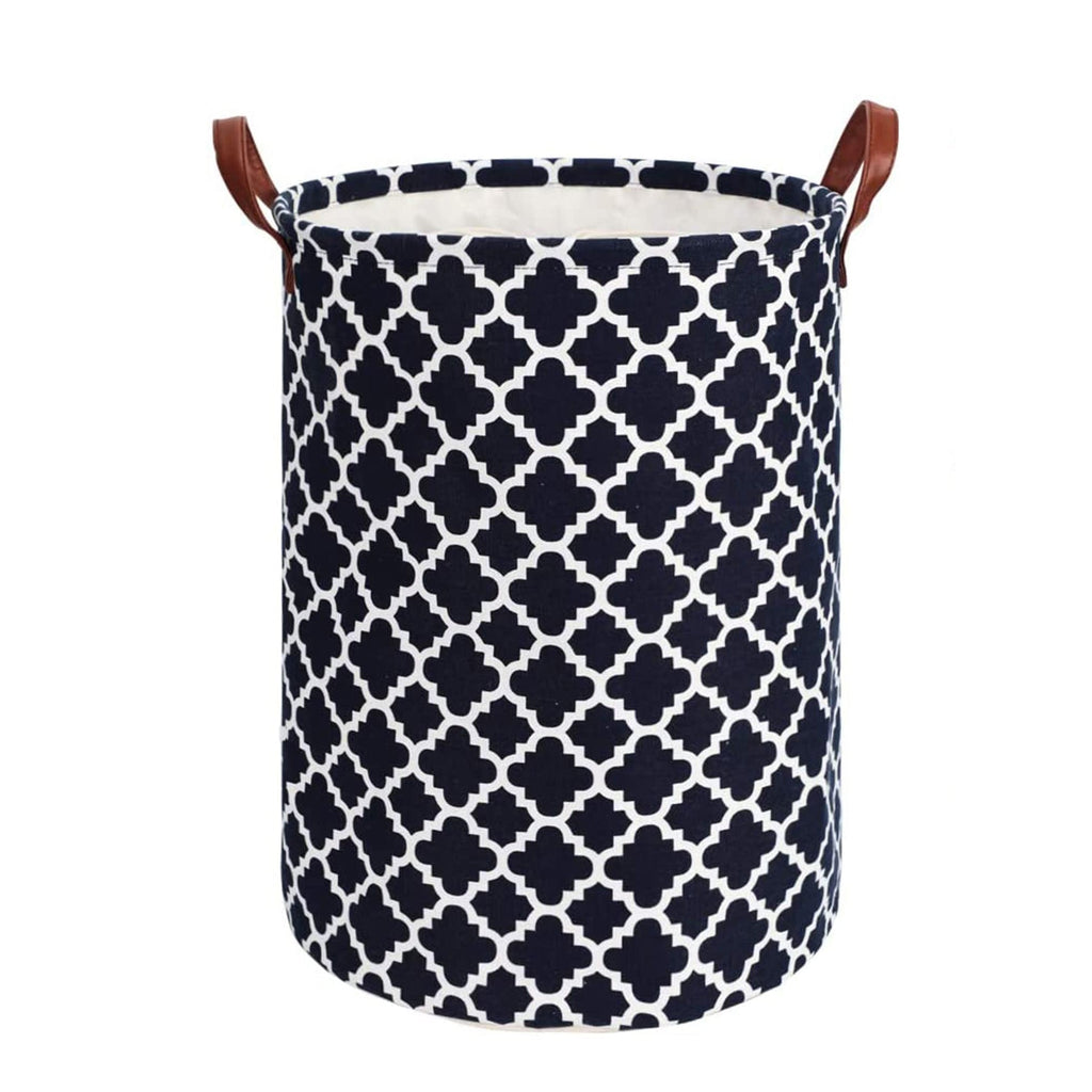 Laundry Basket with Handle - Black Diamond - salesmania