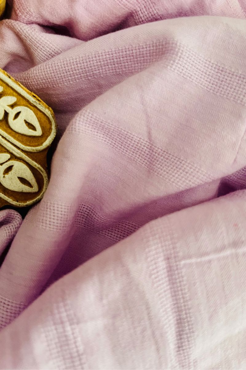 LAVENDER EMBROIDERED SHIFT DRESS - salesmania