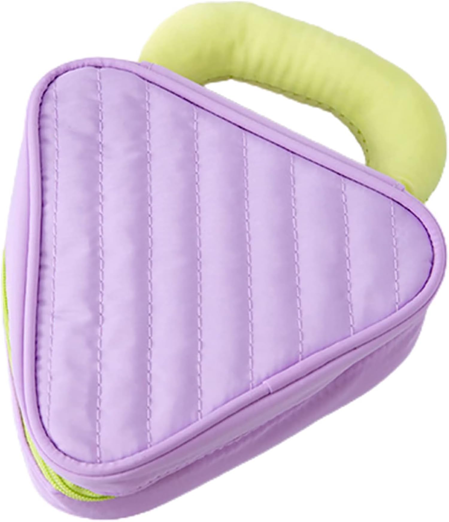 Makeup Organizer Travel Toiletry Bag Macaroon - Colored with Handle - salesmania