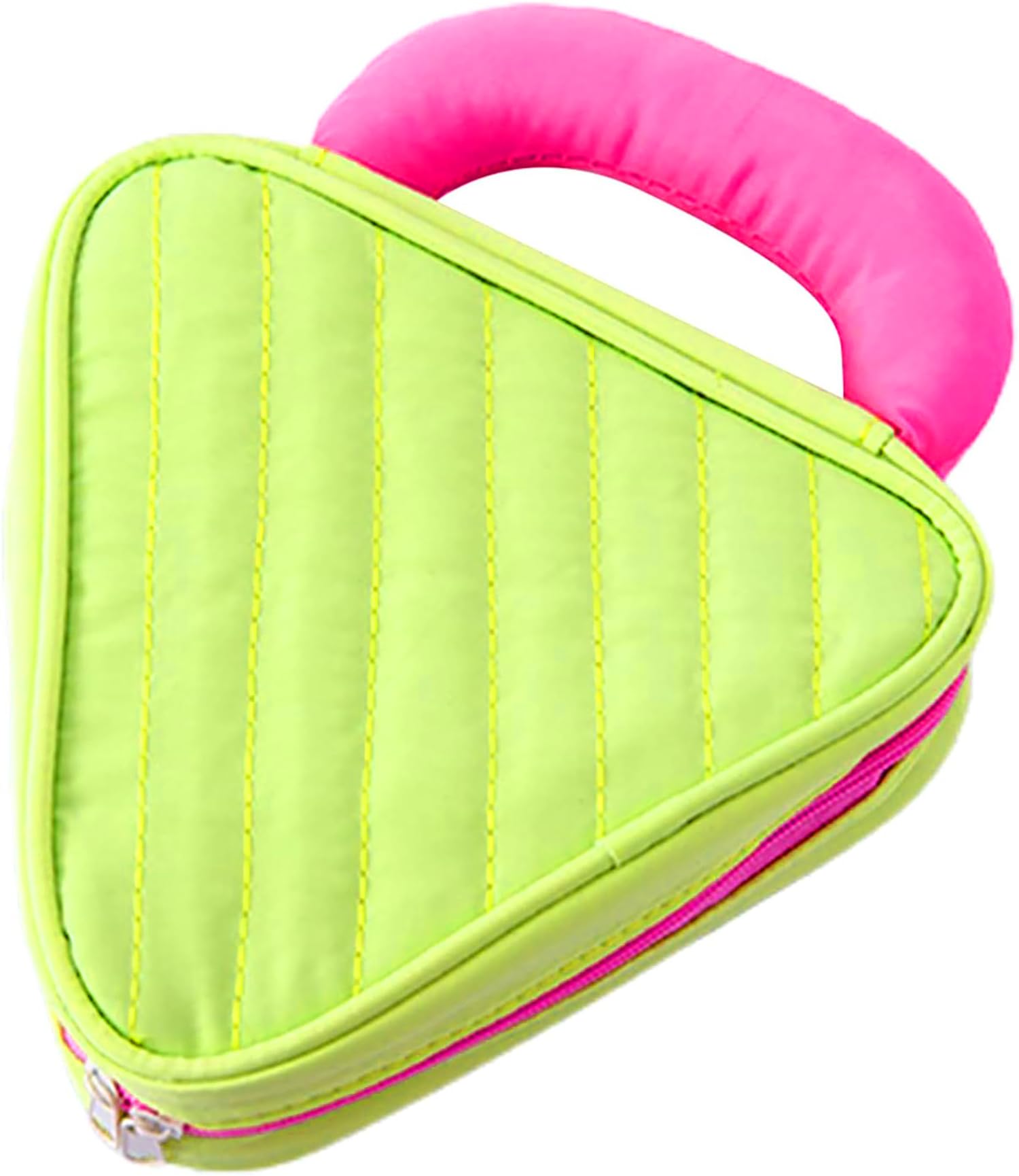 Makeup Organizer Travel Toiletry Bag Macaroon - Colored with Handle - salesmania