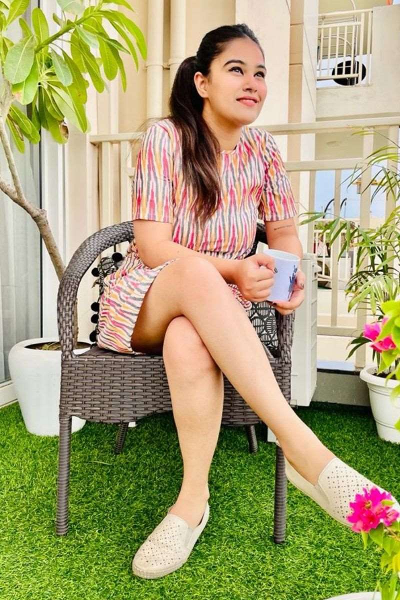 MULTI - COLOR IKAT SHIFT DRESS - salesmania