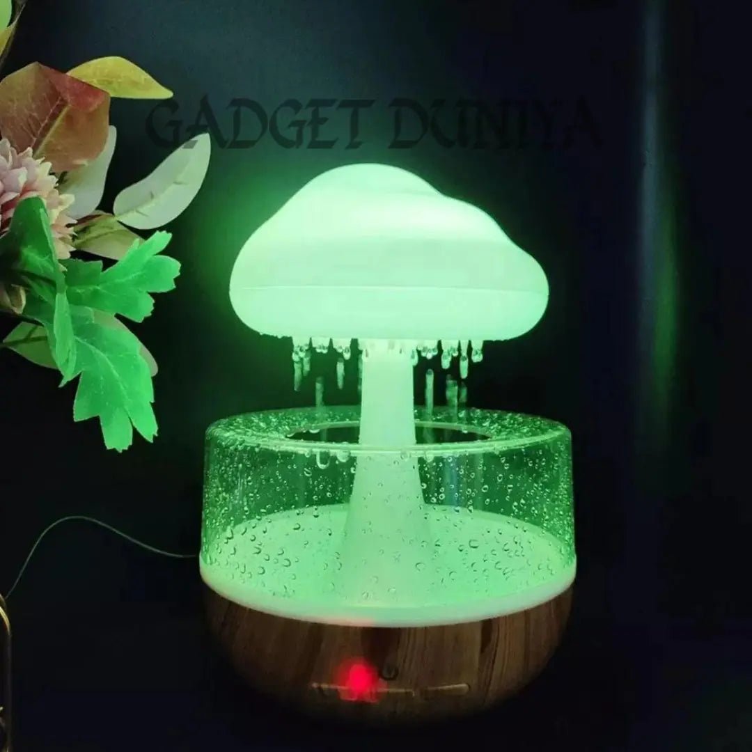 Rain Cloud Air Humidifier Waterfall Lamp - salesmania