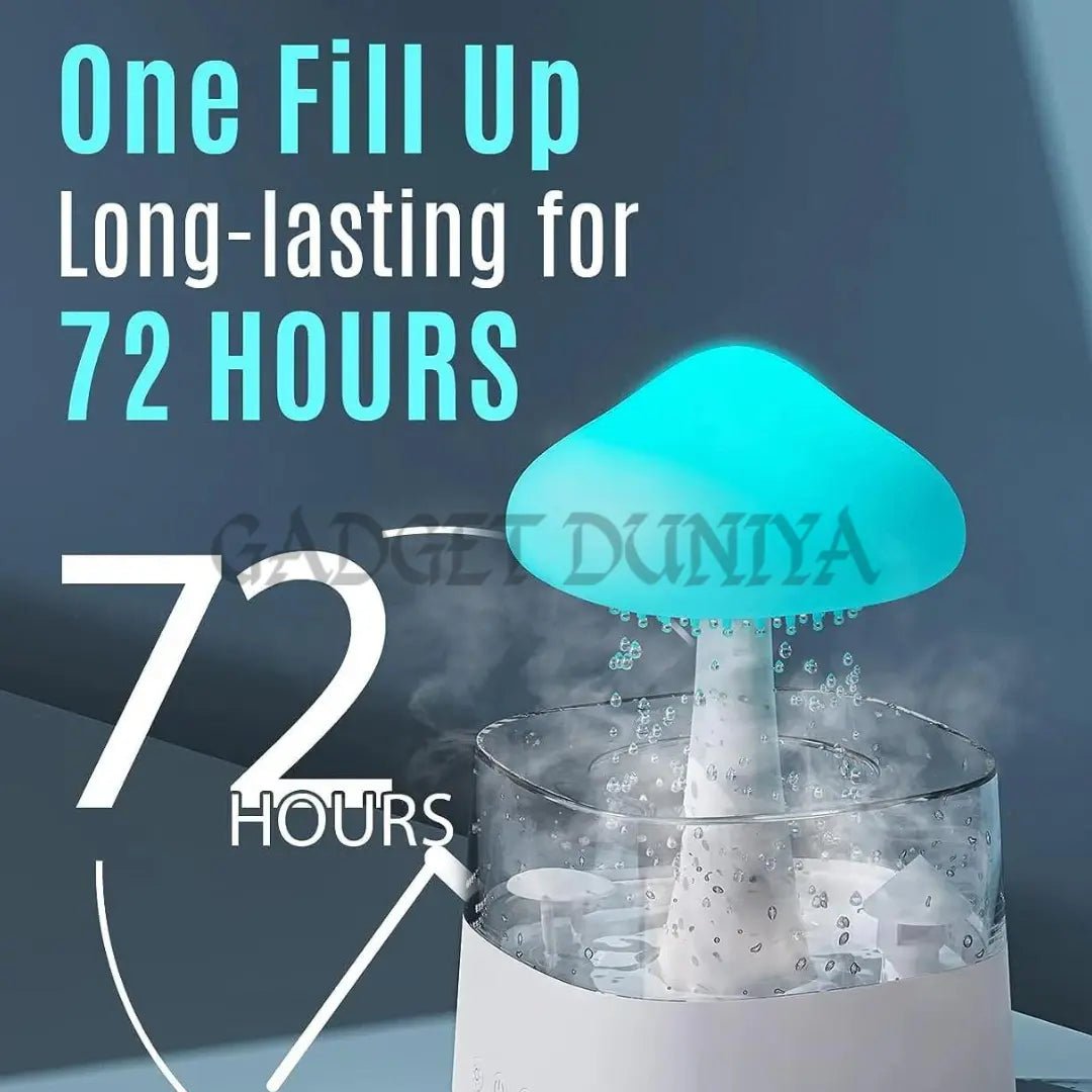 Rain Cloud Air Humidifier Waterfall Lamp - salesmania