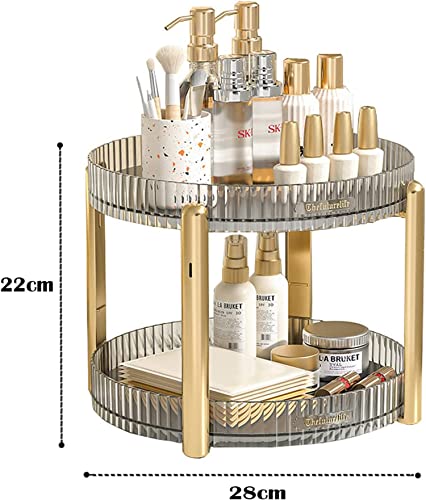 Rotating Turntable Cabinet Organizer - salesmania