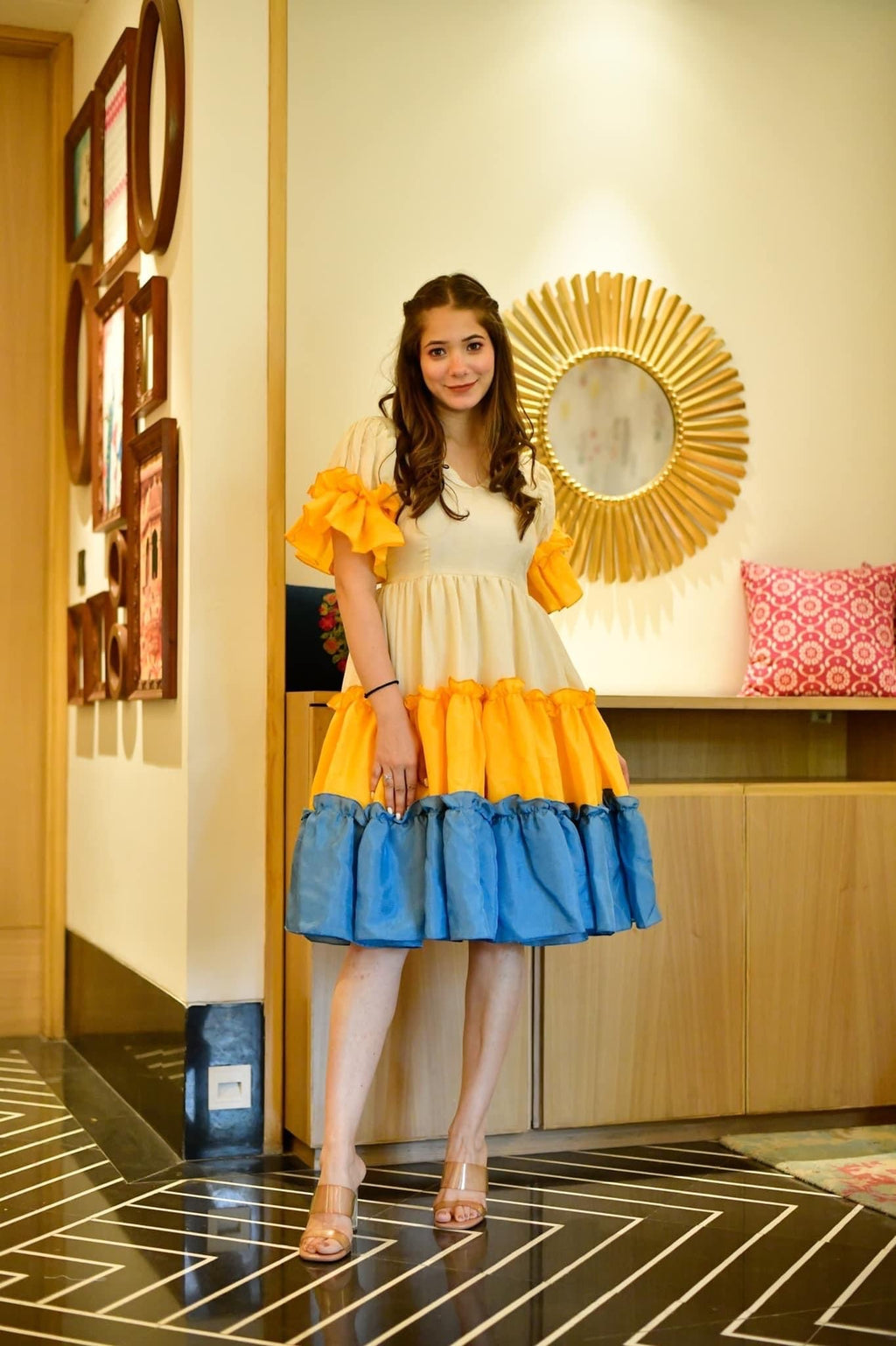 Rutvi tiered dress - salesmania