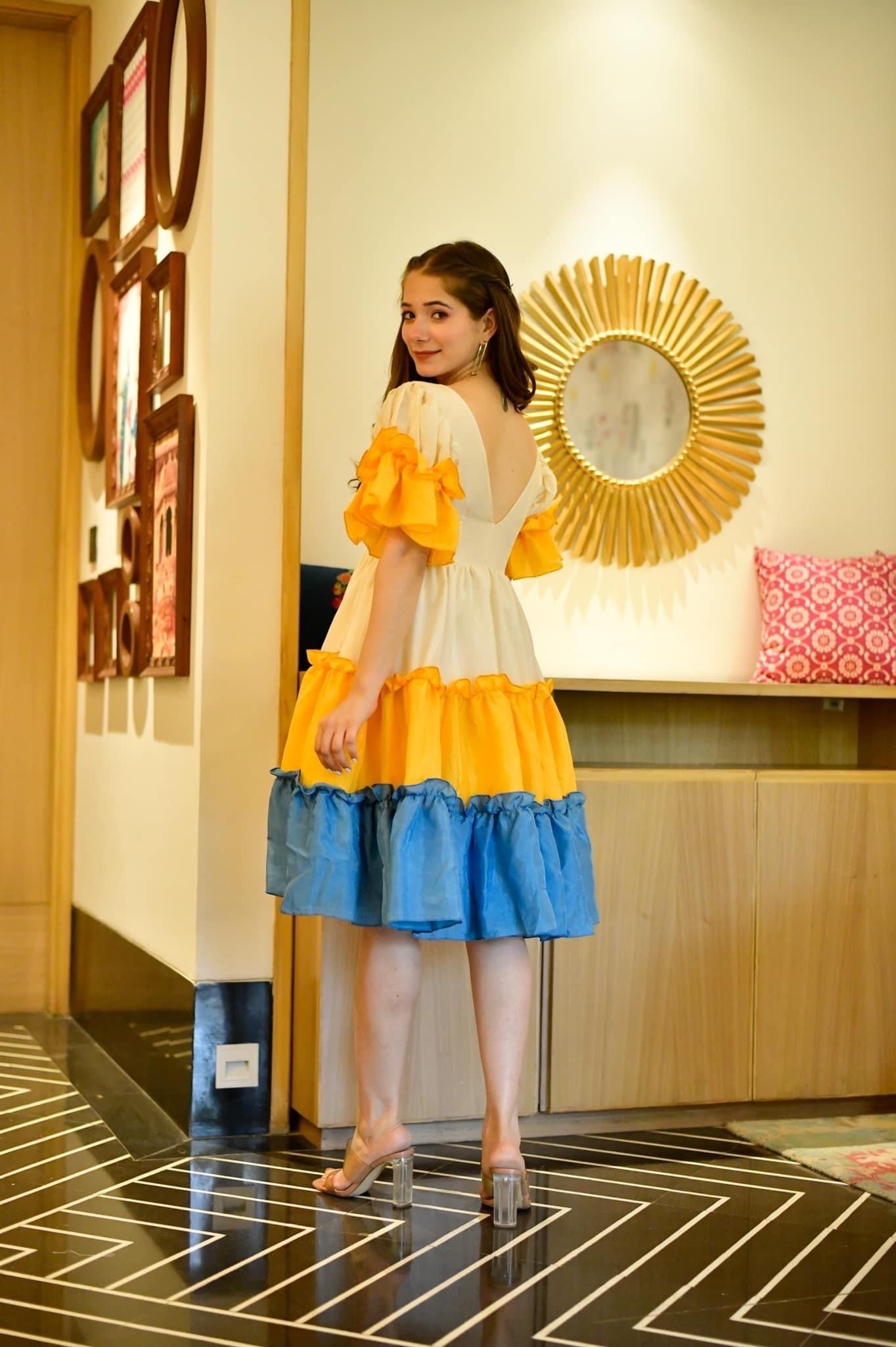 Rutvi tiered dress - salesmania