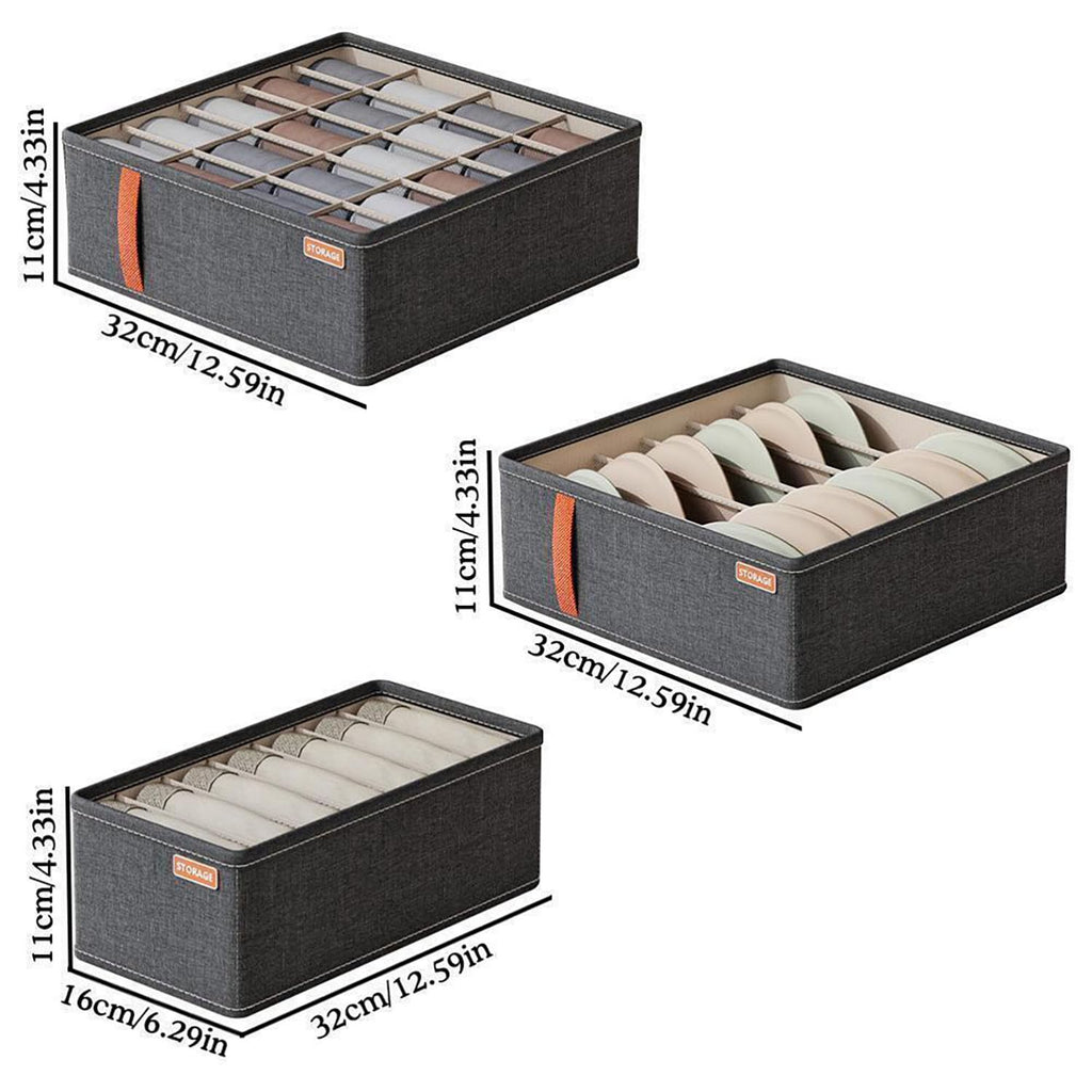 Set of 3 Innerwear Organiser - salesmania