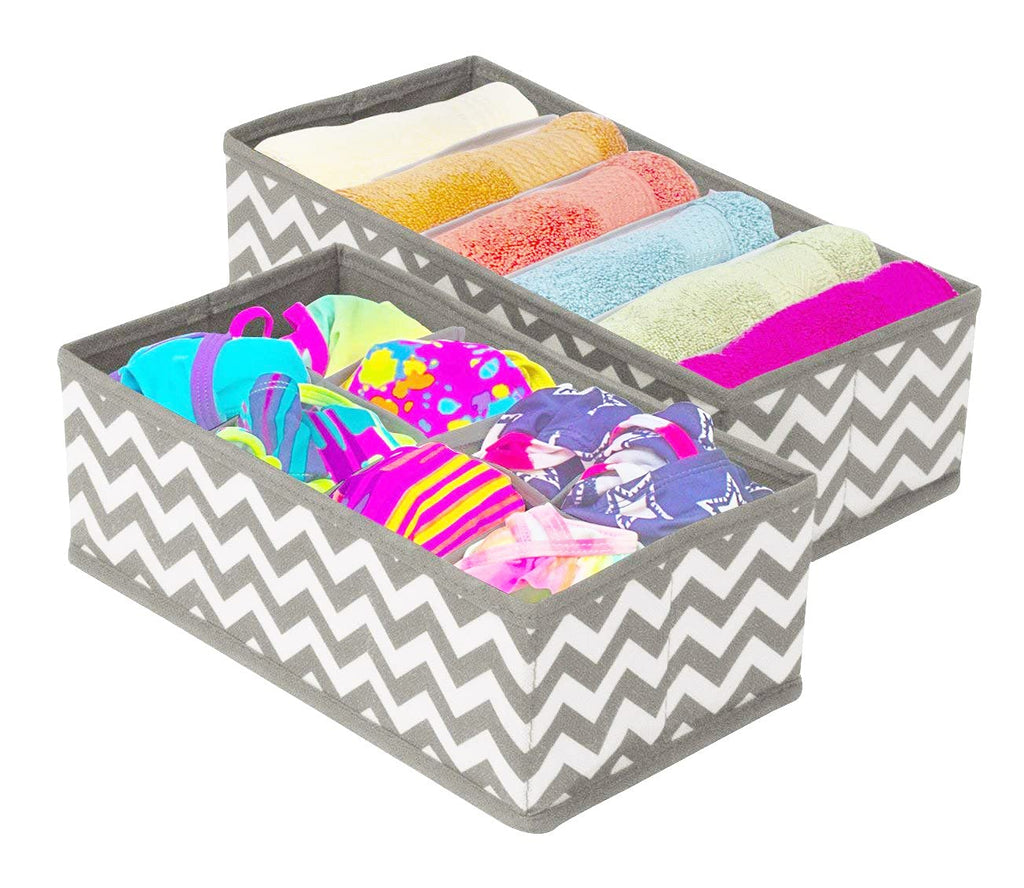 Set of 4 Foldable Storage Box Drawer Divider - salesmania