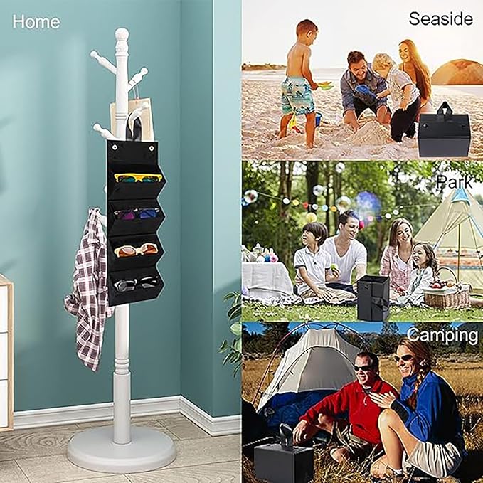 Sunglasses Storage Box, Faux Leather Sunglasses Box - salesmania