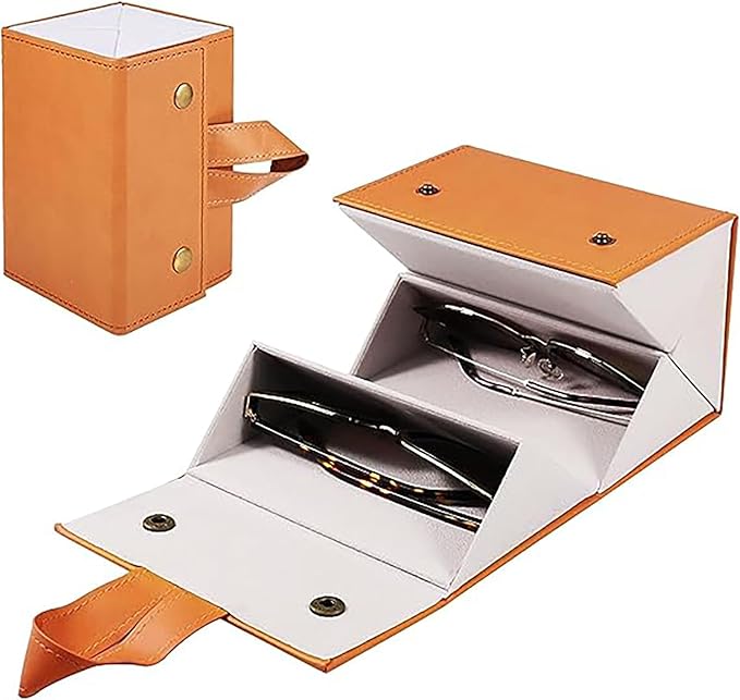 Sunglasses Storage Box, Faux Leather Sunglasses Box - salesmania