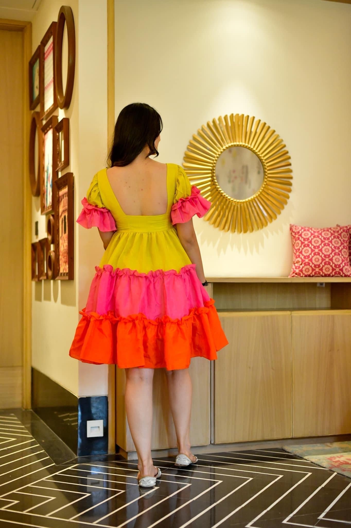 Zainab tiered dress - salesmania