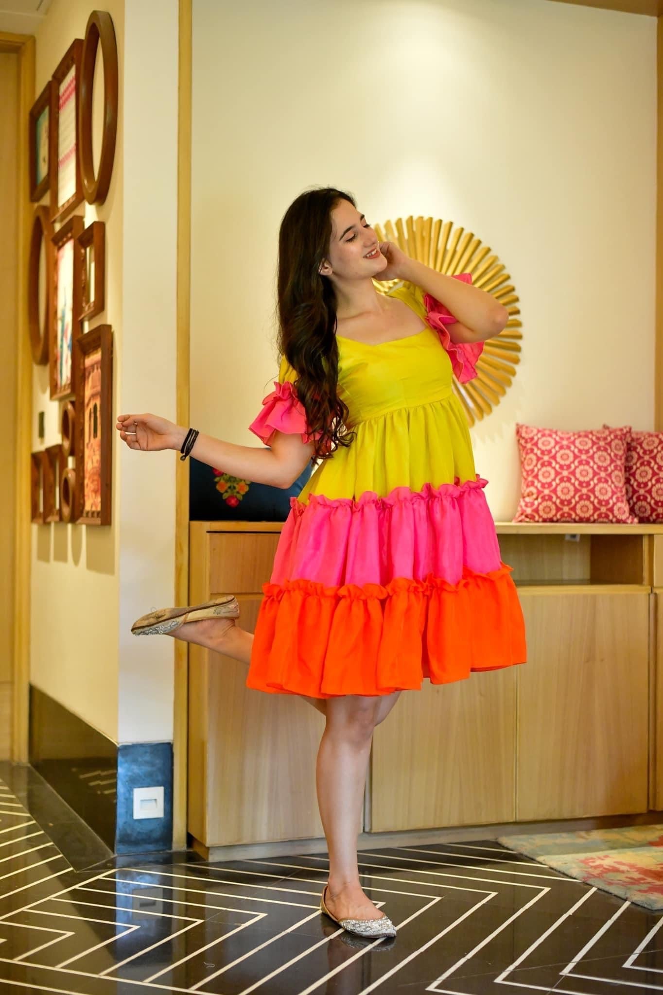 Zainab tiered dress - salesmania